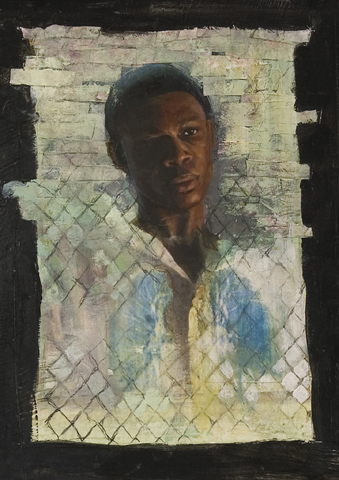 Boy with blue Lungs